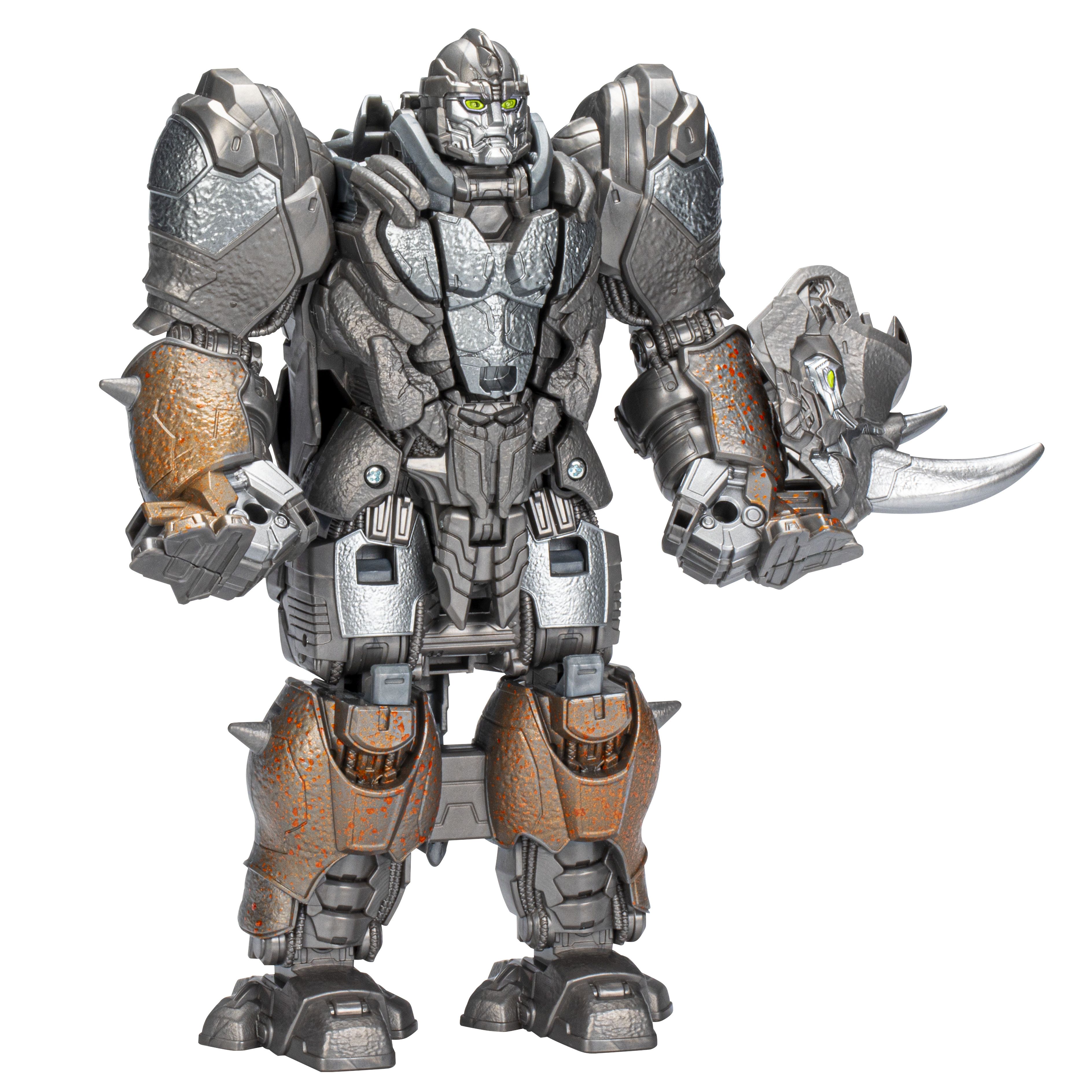 Transformers Rise of the Beasts Movie Smash Changer Rhinox Action Figure - 6+ Years