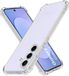 Techsuit - Coque en silicone transparent antichoc pour Samsung Galaxy S26 FE / S25 FE - Transparent
