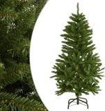 Prolenta Maison Exclusive Kunstkerstboom, inklapbaar met voet, groen, 120 cm