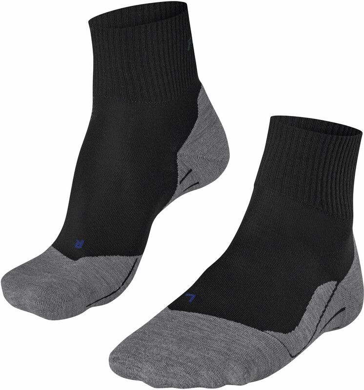 Falke TK5 Short Cool Trekking Socks Women - Black/Grey