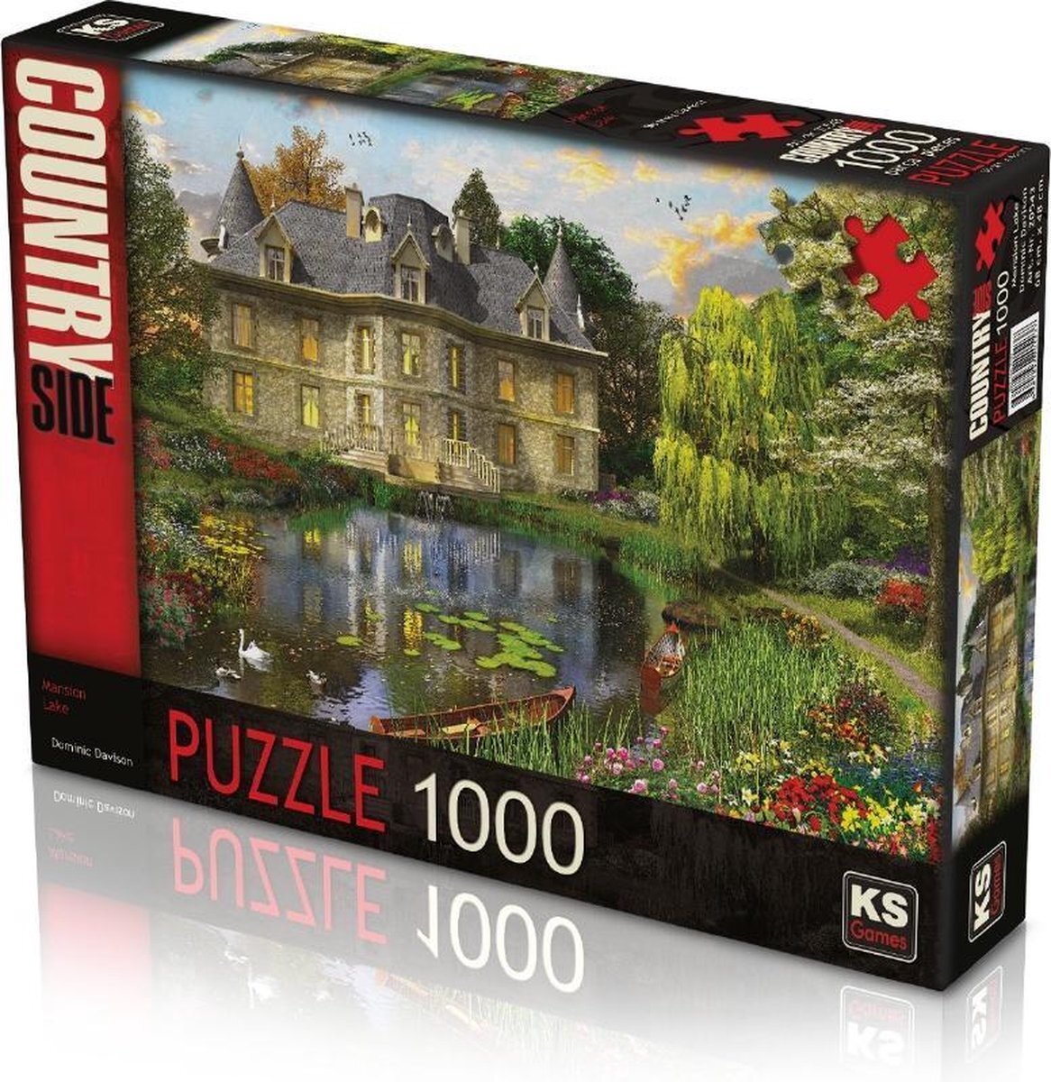 KS Games Mansion Lake Puzzel 1000 Stukjes