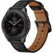 Strap-it Samsung Galaxy Watch 6 Classic 47mm Lederarmband mit Schraubverschluss (Schwarz)