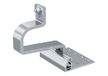 Fischer RH 40-52 VB AL 10 haken van aluminium voor dakpannen, 3 treden, verticale koppeling, voor fotovoltaïsche zonnepaneelprofielen, 571746
