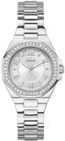 RELOJ Guess CONTESSA Ladies' Watch - Silver-coloured Steel Case, Analogue Display, Octagonal Shape