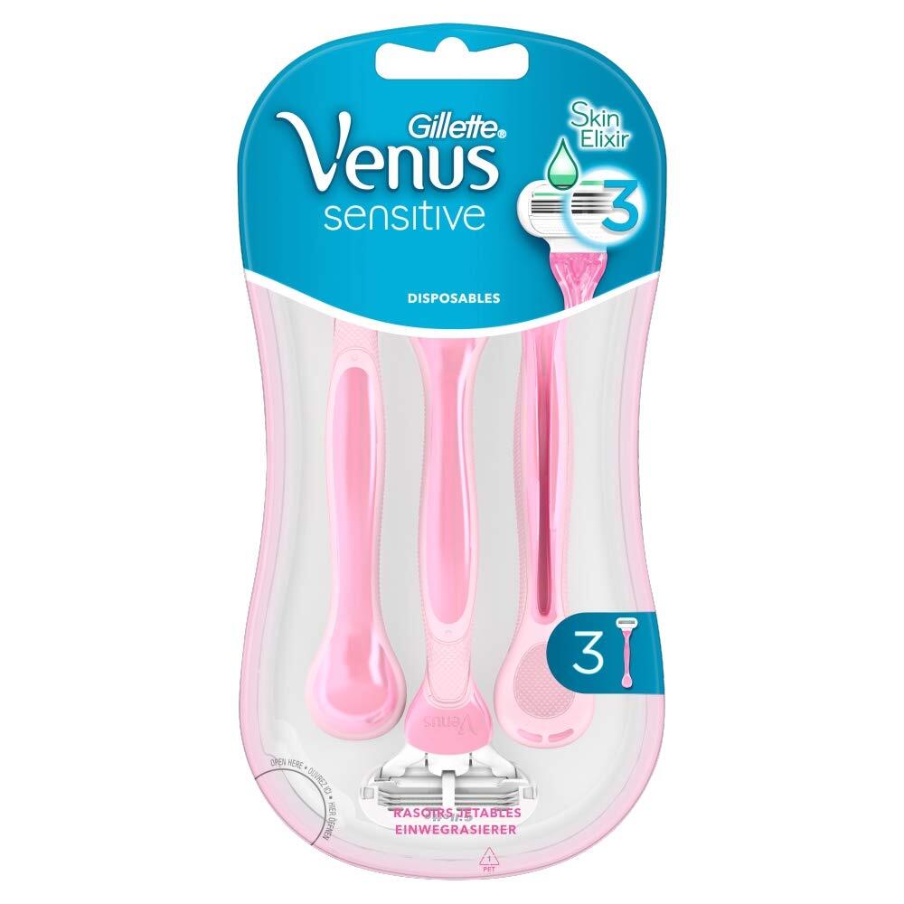 Gillette Venus Sensitive 3 wegwerpscheermesjes