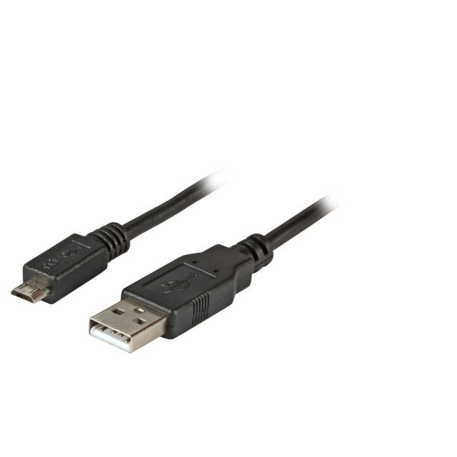EFB ELEKTRONIK USB 2.0 Kabel - 1m - Zwart - K5228SW.1