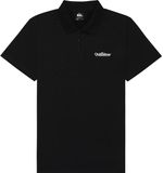 Quiksilver Stretch Korte Mouw Poloshirt Zwart XL Man