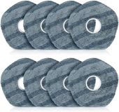 PromoHome® 8 reinigingsdoekjes, reserveonderdelen voor de eufy X10 Pro Omni/X9 Pro robotstofzuiger, roterende reinigingspads, set reserveonderdelen