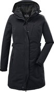 killtec Kow 165 Wmn Prk Functionele parka voor dames, parka met afritsbare capuchon