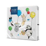 PAW Decor Collection Papieren servetten, 3-laags, 33 x 33 cm, 20 stuks