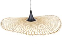 Beliani FLOYD Hanglamp - Lichtbruin - Bamboehout - E27