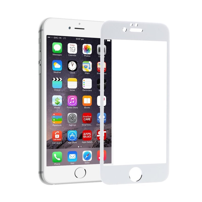 Jibi Titanium Alloy Glas voor iPhone 6/6s - Zilver