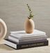 Solidchoice - Ensemble décoratif esthétique de 3 livres, boîte de rangement de livres en similicuir pour décoration de table
