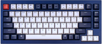 Keychron Q1 QMK navy blue hot-swappable toetsenbord voor Windows & Mac