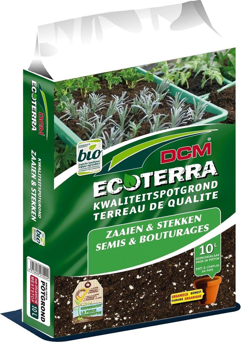 DCM potgrond zaaien & stekken 10L