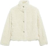 s.Oliver Outdoor-Jacke Vrouwen crème Polyester Regular Fit Lange mouw