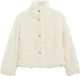 s.Oliver Outdoor-Jacke Vrouwen crème Polyester Regular Fit Lange mouw