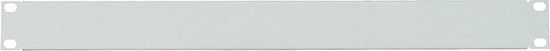 LogiLink PN101G 19 inch Panneau de couverture pour baie de brassage 1U Gris