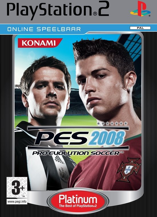 Konami Pro Evolution Soccer 2008 PlayStation 2