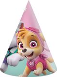 Procos Vegaoo - 6 Paw Patrol feesthoedjes Skye en Everest