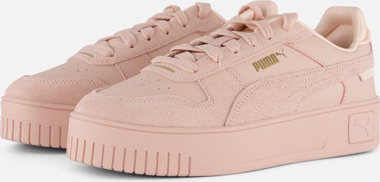 PUMA Carina Street SD Dames Sneakers - Rose Quartz-Rose Quartz-PUMA Gold - Maat 37