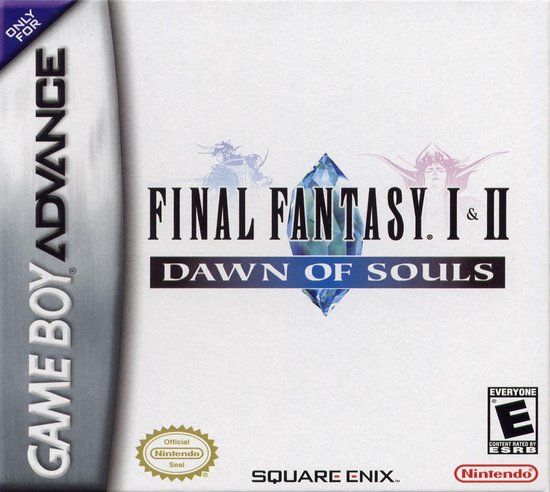 Nintendo Final Fantasy 1 & 2 Dawn Of Souls Gameboy Advance (GBA) Japanse Role Playing Game (JRPG) Standard edition