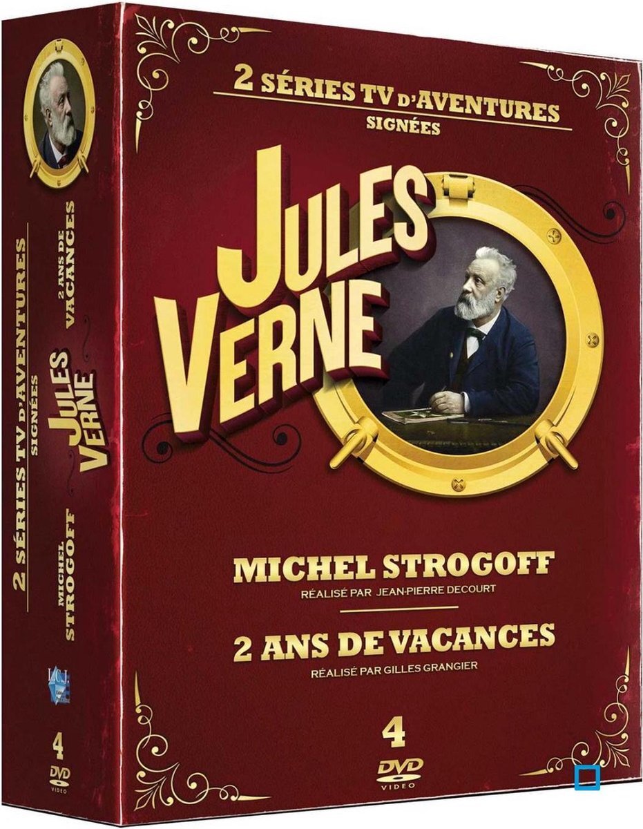 Movie Jules Verne - Coffret : Michel Strogoff + Deux ans de vacances