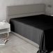 Bedlaken Max Color Bedlaken "Max Color" van 100% katoen, zwart, voor tweepersoonsbed