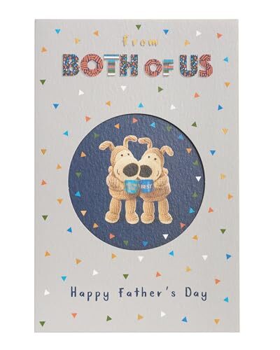 Boofle Boofle Vaderdagkaart van ons beiden - schattig ontwerp