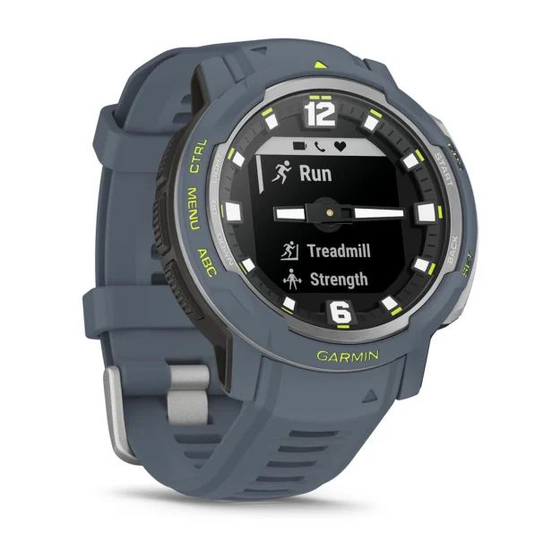 Garmin Instinct Crossover - Granite Blue - Hybrid Smartwatch