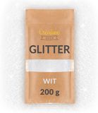 Creative Deco 200g Glitter Wit