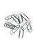 Alevar Paperclips van staal, 33 mm nr. 4, middelgrote paperclips