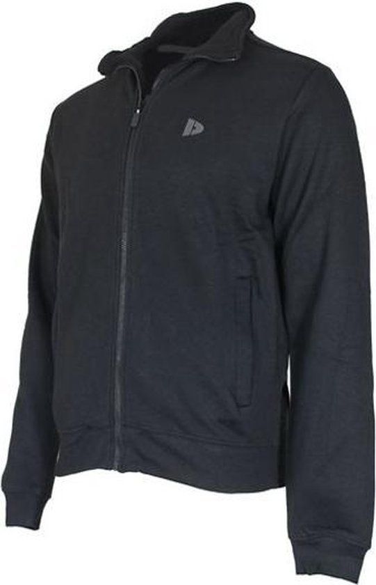 Donnay Bryan Sweatvest Zonder Capuchon Heren Zwart XL