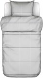 Marc O'Polo Suvie Dekbedovertrek Grey mist - Eenpersoons – 140x200/220 cm