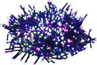 vidaXL Lichtslinger compact met 1000 LED's pastel meerkleurig 25 m PVC