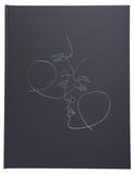 Exacompta Art Gastenboek Zwart 100 Pagina's Hardcover 270x220 mm
