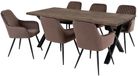 House Nordic Eetkamertafel Toulon Smoked Eikenhout 200cm