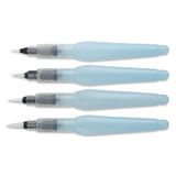 Pentel Arts Aquash Waterverfkwast, fijne punt filterverpakking wit