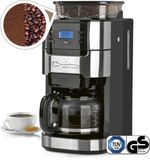 Barista Filterkoffiezetapparaat met Bonenmaler – Warmhoudfunctie, 24-uurs Timer, Permanent Filter – 10 Kopjes – Voor Bonen en Gemalen Koffie