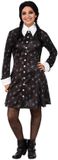 Rubie's Wednesday Addams Too Cool For School Jurk - Vrouwen - Maat M