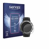 Savvies Glas Screenprotector voor Huami Amazfit T-Rex 3 - Gehard Beschermglas 9H 3 Stuks