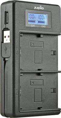 Jupio Jupio USB Duo Charger LCD für Nikon EN-EL15(A)