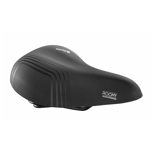 Selle Royal Comfortabel fietszadel - Slow Fit Foam - Vintage look - 277 mm x 215 mm - Zwart