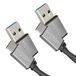 KabelDirekt USB A 3.0 op USB C kabel – 2x1,0m