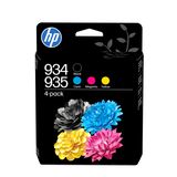 HP 934/935 Pack de cartouches d'encre - Noir, Cyan, Magenta, Jaune - Pack de 4