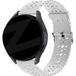 Bandz Bracelet silicone avec motif floral Huawei Watch GT 3 42mm (blanc)