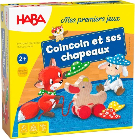 Haba Coincoin en zijn hoeden Waarnemingsspel
