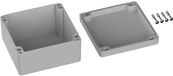 TRU COMPONENTS Outdoorbehuizing 122 x 120 x 55 Polycarbonaat Grijs-wit (RAL 7035) 1 stuk(s)