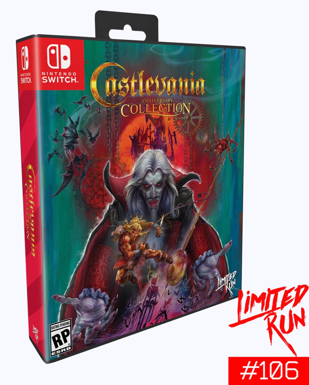 Limited Run Castlevania - Anniversary Collection Bloodlines Edition Games) Nintendo Switch