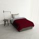 Italian Bed Linen Winterdekbed "Oslo" Dubbelgezicht, Falun/Platinum, 200x200cm